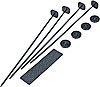 Electric Fan or Oil Cooler Mounting Kit - image 1