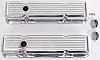 SB-Chevy Valve Covers Ball Milled Top - image 1