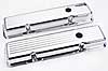 SB-Chevy Valve Covers Ball Milled Top