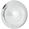 PLAIN RALLYE CAP (7 1/2 INCH) CHROME - image 1
