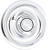 Disc Brake Center Cap Chrome with "Chevrolet Motor Division" & Bow Tie - image 1