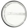 2011 Rallye-Style Center Cap, 1947 Ford Design, Snap-In, Stainless Steel, Polished - image 1