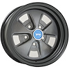 14x6 Cougar 5x4.5 Blk Outer/Argent 4 BS - image 1