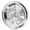 4003-15 Polara Style Turbine Full Cover Hubcap for 15 in Wheels - image 1