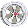 55-Series Steel Rallye Wheel Size: 14" x 6" - image 1