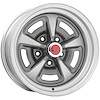 60-570504 60-Series Pontiac Rallye II Wheel [Size: 15" x 7"] Silver - image 1