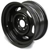 15 X 6 CHRYSLER POLICE WHEEL 5-4 1/2 SATIN BLACK 3 3/4 BS - image 2