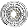 74-560503 74-Series Cadillac Wire Wheel [Size: 15"x 6''] Chrome Finish - image 1