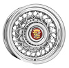 74-Series Cadillac Wire Wheel 16'' x 6'' - image 1