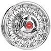 77-Series T-Bird Wire Wheel 15" x 6" - image 1