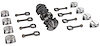 1-92300BIE Chevy 350 Series 9000 Cast Street Performance 355 ci. Rotating Assembly [1-Piece Rear Seal]