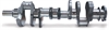 Chevy 4340 Forged Pro Series Big Block Post Crankshaft 400 2-Pc Rear Seal - image 1
