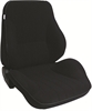 Rally Lo Back Recliner Right Black Velour - image 1