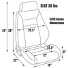 Elite Series 1100 Seat 12" Hip Width - image 2