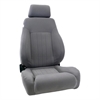 Elite Lumbar DLX Recliner Left Grey Velour - image 1