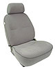 Pro90 Series 1300 Seat Gray Velour - image 1