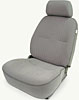 Pro90 Series 1300 Seat Gray Velour - image 1