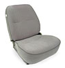 Pro90 Lowback 1400 Seat Gray Velour - image 1