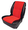 Pro90 Lowback 1400 Seat Red Velour/Black Vinyl Trim - image 1