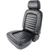 Classic 1500 Seat with Headrest Black Vinyl - image 1