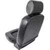 Classic 1500 Seat with Headrest Black Vinyl - image 3