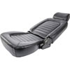 Classic 1500 Seat with Headrest Black Vinyl - image 4