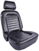 Classic 1500 Seat with Headrest Black Vinyl - image 1