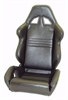 RAVE SEAT BLK VINYL PASSE - image 1