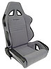 Rave Series 1600 Seat Gray Velour/Black Trim - image 1