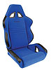 Rave Series 1600 Seat Blue Velour/Black Trim - image 1