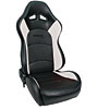 Evolution 1616 Seat Black Vinyl/White Trim - image 1
