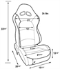 Evolution 1616 Seat Gray Velour/Gray Vinyl Trim - image 1