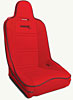 Terrain Series 1620 Suspension Seat Red Velour - image 1