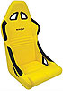 Xtreme Series 1700 Seat Yellow Velour - image 1