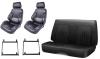 Rally Rear Seat Cover Kit for 1967-1969 Chevrolet Camaro - image 1
