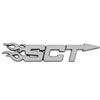 SCT Chrome Stick-on Badge - image 1