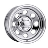 Chrome Crawler Wheel (Series 43) Size: 17" x 9" - image 1