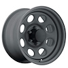 Stealth Gunmetal Crawler Wheel (Series 44) Size: 16" x 8" - image 1