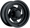 STEALTH BLACK BLADE 15 x 8 5 x 45 Bolt Circle 375 Back Spacing 19 offset 33 Center Bore 1500 lbs Load Rating - image 1