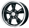 GLOSS BLACK FORD MUSTANG BULLET 18 x 9 5 x 1143 Bolt Circle NA Back Spacing +24 offset 707 Center Bore 2200 lbs Load Rating - image 1