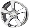 CHROME CHEVY CAMARO SS 20 x 9 5 x 120 Bolt Circle NA Back Spacing +35 offset 671 Center Bore 1543 lbs Load Rating - image 1