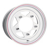 WHITE BAJA STAR VW 15 x 10 5 x 205 Bolt Circle 35 Back Spacing 51 offset 160 Center Bore 1100 lbs Load Rating - image 1