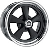 Black Super Spoke Wheel (Series 463) Size: 15" x 8" - image 1