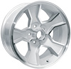 N91 Aluminum Wheel 17" x 8" 5x4.75" Bolt Pattern 4.25 in. Backspacing [Gunmetal/Machined] - image 1