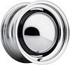 CHROME RIM & PAINT READY CENTER OEM 15 x 5 5 x 45 Bolt Circle 3 Back Spacing 0 offset 319 Center Bore 1400 lbs Load Rating - image 1