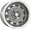 Silver Chrysler Rallye Wheel (Series 667) Size: 14" x 6" - image 1