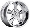 Cast Aluminum Chrome Retro Wheel (Series 700) Size: 15" x 8" - image 1