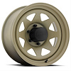 STEALTH 8-SPOKE DESERT SAND 16X7 5X5.5 BOLT CIRCLE 4 BACK - image 1