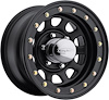 BLACK DAYTONA BEADLOCK 16 x 8 6 x 55 Bolt Circle 5 Back Spacing +13 offset 428 Center Bore 2000 lbs Load Rating - image 1