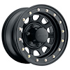Simulated Beadlock Stealth Black Daytona Wheel (Series 844) Size: 16" x 7"